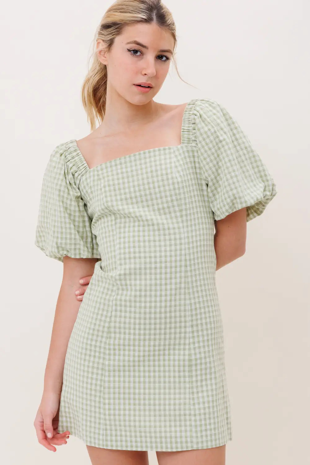 Lime Green Mini Dress M Lime Green Mini Dress M