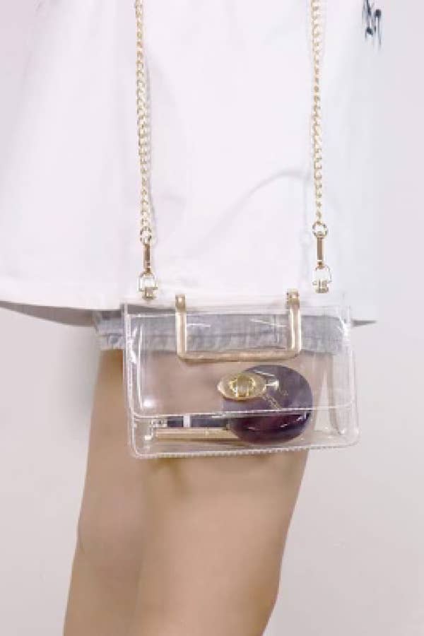 You're Golden Clear Crossbody