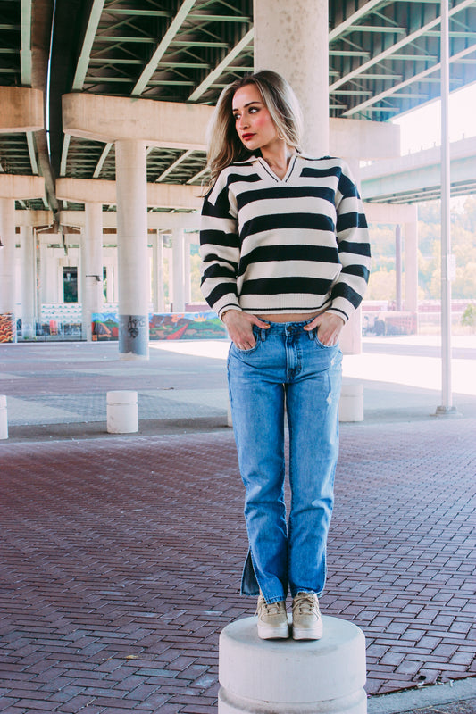 Mika Stripped Sweater