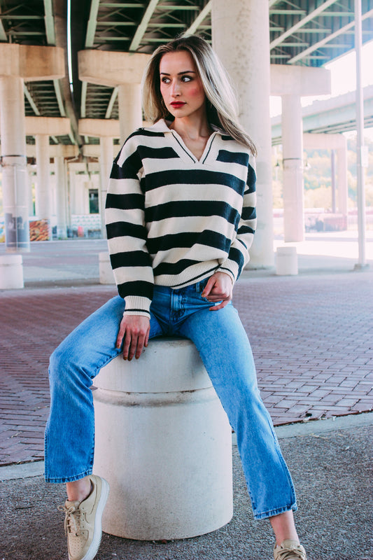 Mika Stripped Sweater