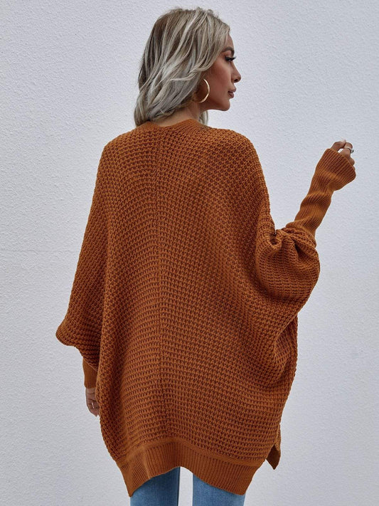 Waffle Knit Cardigan